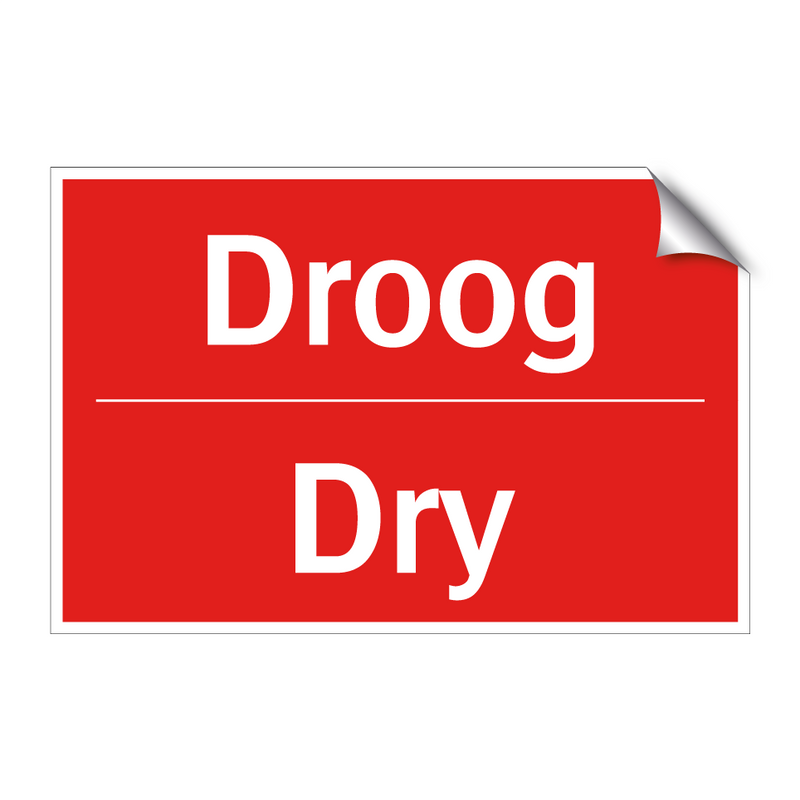 Droog - Dry
