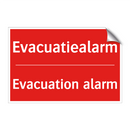Evacuatiealarm - Evacuation alarm