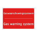 Gaswaarschuwingssysteem - Gas warning system