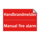 Handbrandmelder - Manual fire alarm