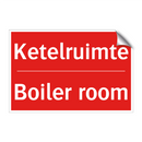 Ketelruimte - Boiler room