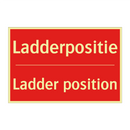 Ladderpositie - Ladder position