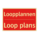 Loopplannen - Loop plans