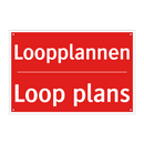 Loopplannen - Loop plans
