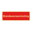 Brandweeraansluiting