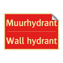 Muurhydrant - Wall hydrant