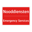 Nooddiensten - Emergency Services