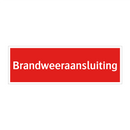Brandweeraansluiting