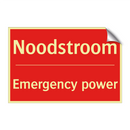 Noodstroom - Emergency power