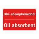 Olie-absorptiemiddel - Oil absorbent