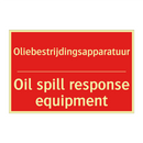 Oliebestrijdingsapparatuur - Oil spill response equipment