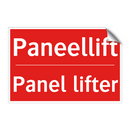 Paneellift - Panel lifter