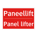 Paneellift - Panel lifter