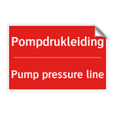Pompdrukleiding - Pump pressure line