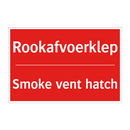 Rookafvoerklep - Smoke vent hatch
