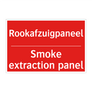 Rookafzuigpaneel - Smoke extraction panel