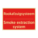 Rookafzuigsysteem - Smoke extraction system