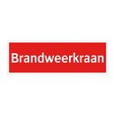 Brandweerkraan