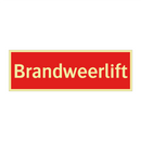 Brandweerlift
