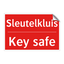Sleutelkluis - Key safe