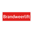 Brandweerlift