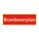 Brandweerplan