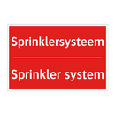 Sprinklersysteem - Sprinkler system