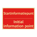 Startinformatiepunt - Initial information point