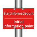 Startinformatiepunt - Initial information point