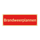 Brandweerplannen