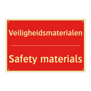 Veiligheidsmaterialen - Safety materials