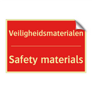 Veiligheidsmaterialen - Safety materials