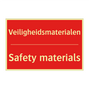 Veiligheidsmaterialen - Safety materials