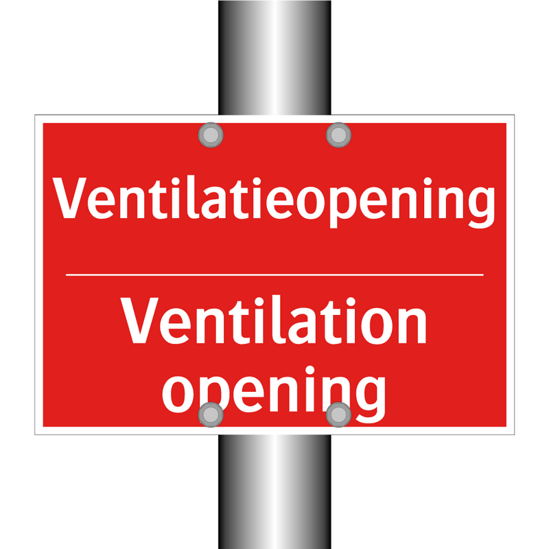 Ventilatieopening - Ventilation opening
