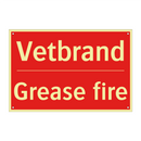 Vetbrand - Grease fire