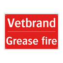 Vetbrand - Grease fire