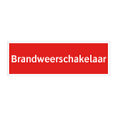 Brandweerschakelaar