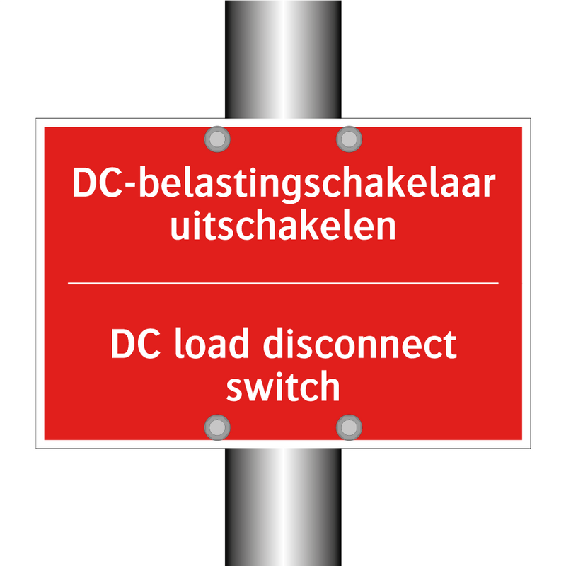 DC-belastingschakelaar uitschakelen - DC load disconnect switch