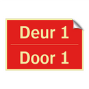 Deur 1 - Door 1