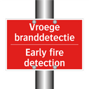 Vroege branddetectie - Early fire detection