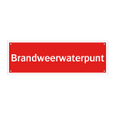 Brandweerwaterpunt