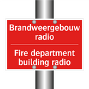 Brandweergebouw radio - Fire department building radio