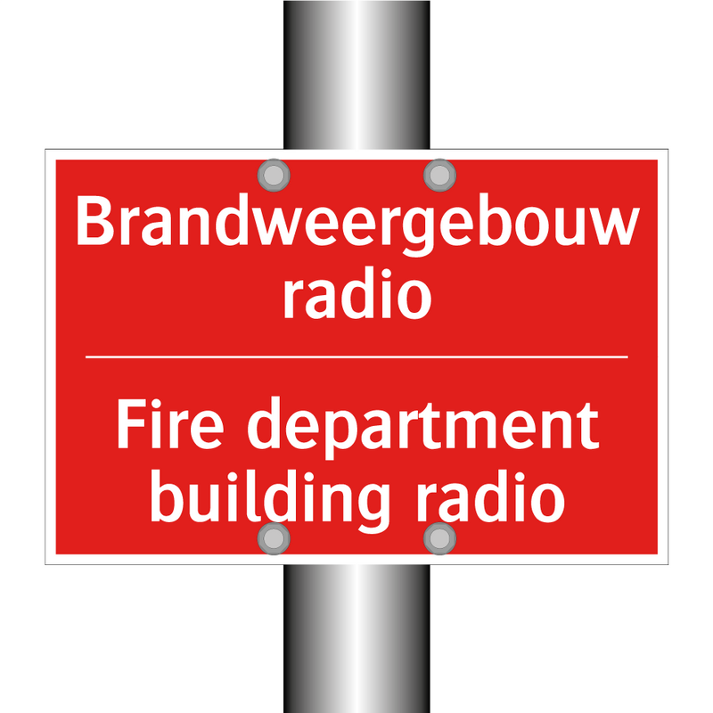 Brandweergebouw radio - Fire department building radio