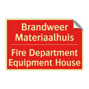 Brandweer Materiaalhuis - Fire Department Equipment House