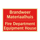 Brandweer Materiaalhuis - Fire Department Equipment House
