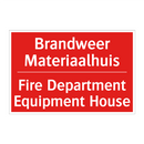 Brandweer Materiaalhuis - Fire Department Equipment House