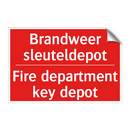 Brandweer sleuteldepot - Fire department key depot