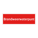 Brandweerwaterpunt