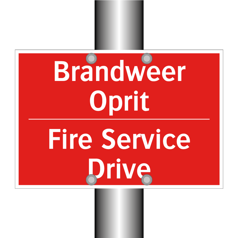 Brandweer Oprit - Fire Service Drive