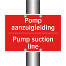 Pomp aanzuigleiding - Pump suction line